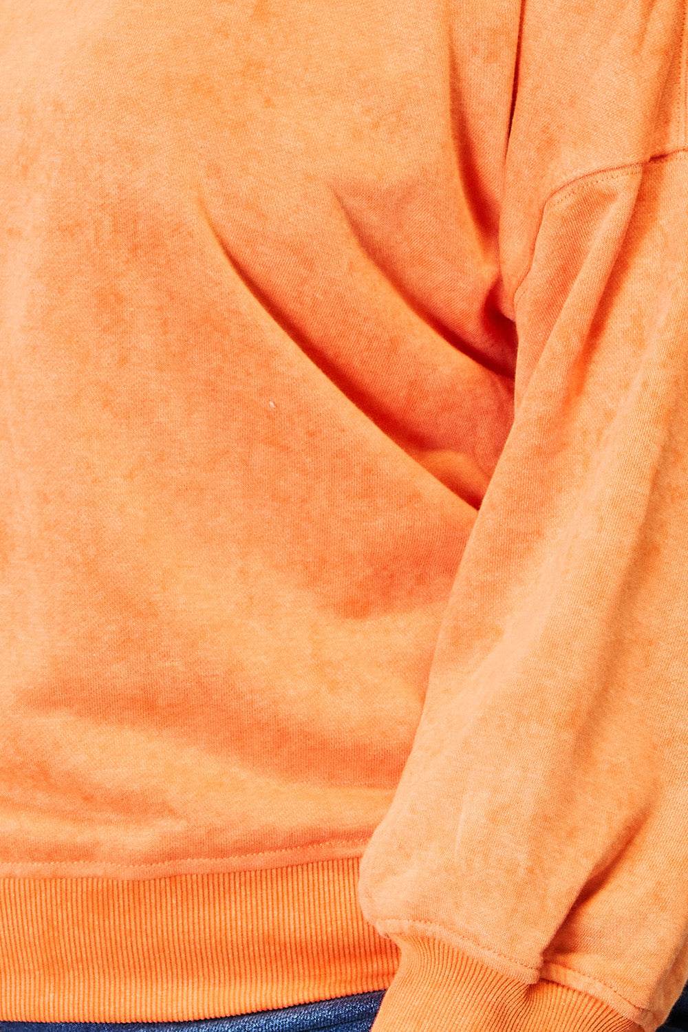 Basic Bae Round Neck Dropped Shoulder Sweatshirt - Rosa Apparel
