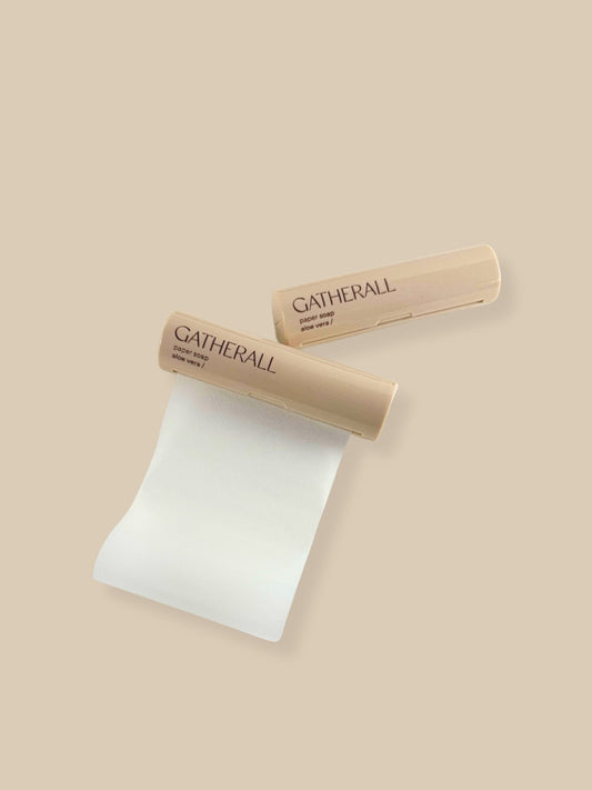 Gatherall Aloe Vera Paper Soap for Adhesive Bras