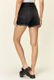 Judy Blue Full Size Tummy Control Fray Hem Shorts Style #:150236 - Rosa Apparel
